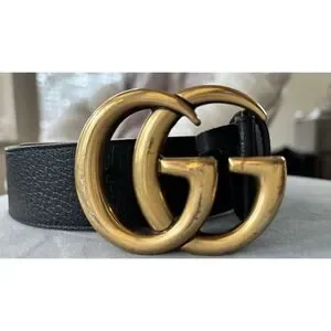 Gucci | Accessories | Gucci Gg Marmont 4947 Black Leather  display picture 2